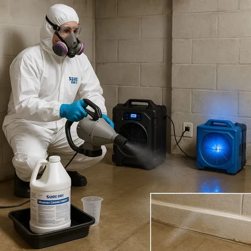 Sanitization and Odor Removal process in Randleman, NC