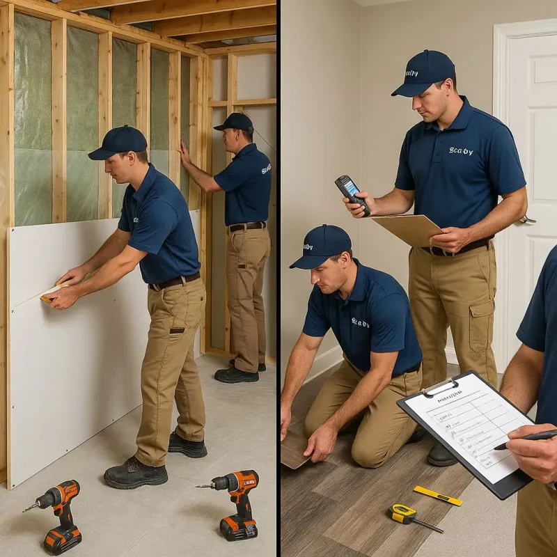 Repairs and Reconstruction process in Randleman, NC