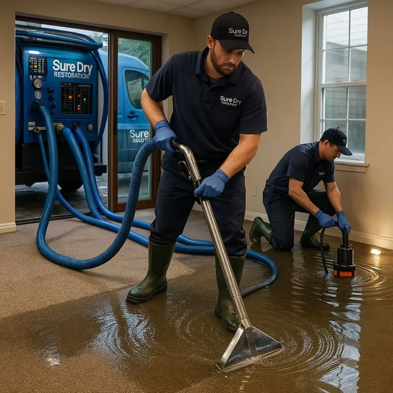 Water Extraction and Removal process in Randleman, NC